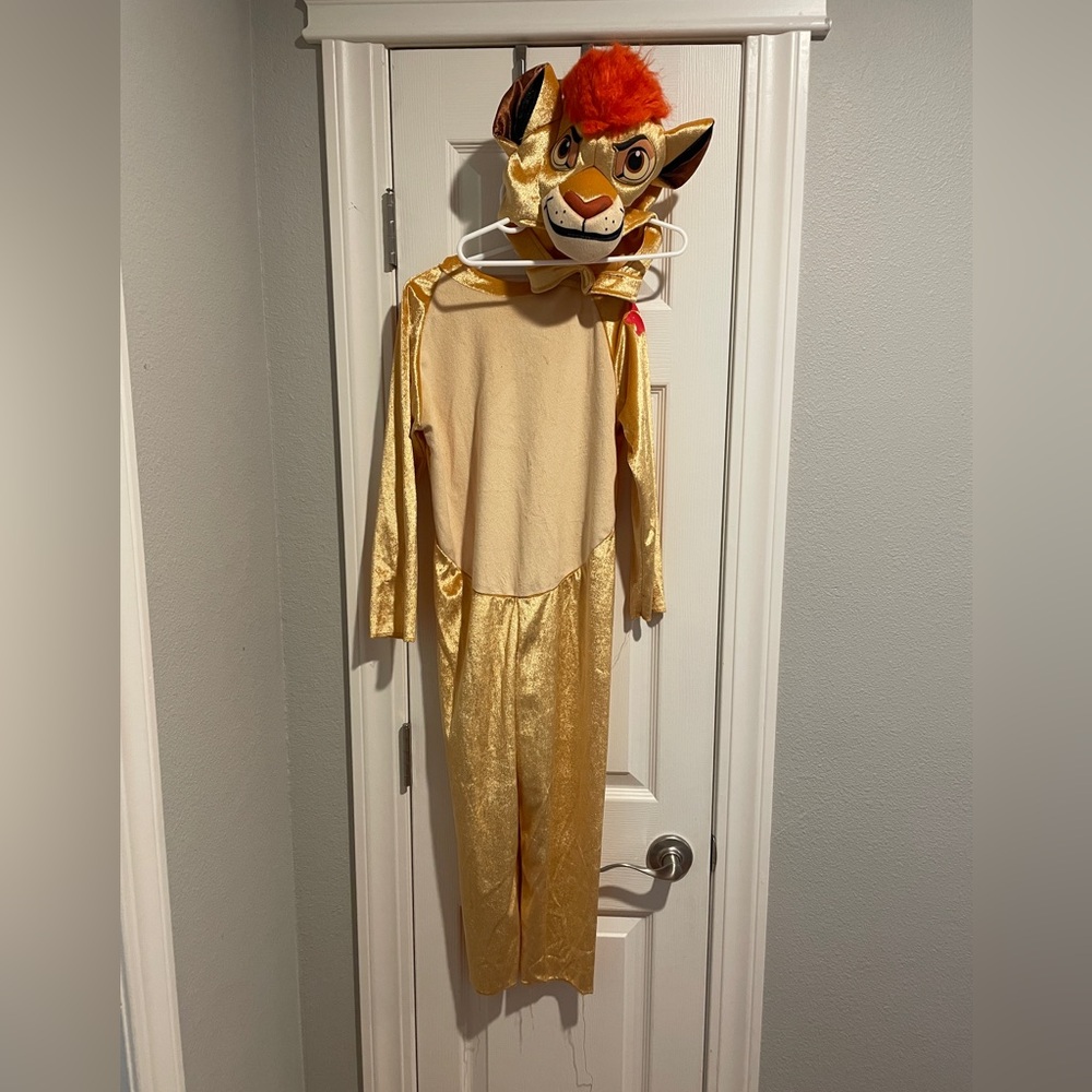 Disney Lion Guard Kion Costume size L 4-6